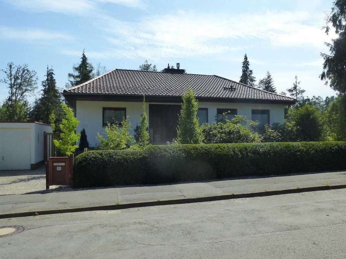 Ferienwohnung Kleines Refugium Bad Sachsa Exterior foto